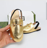 GG Gold Princetown Loafer