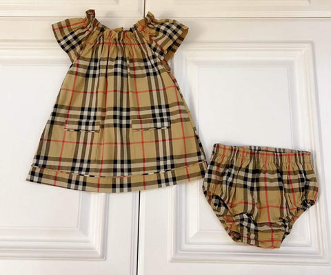 Plaid Toddler Dress